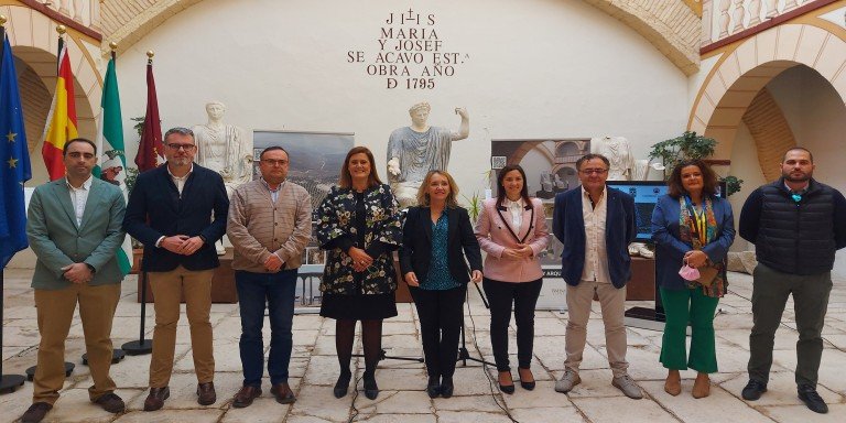 Hallan en Torreparedones una estructura semicircular que podría ser el teatro romano de la ciudad