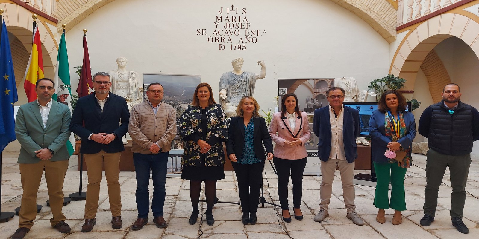Hallan en Torreparedones una estructura semicircular que podría ser el teatro romano de la ciudad