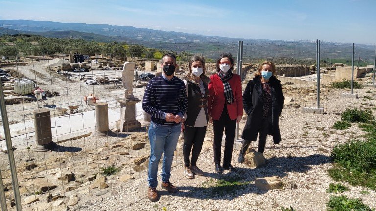 El PSOE pregunta por las obras de Torreparedones en el Parlamento andaluz y en el Ayuntamiento de Baena