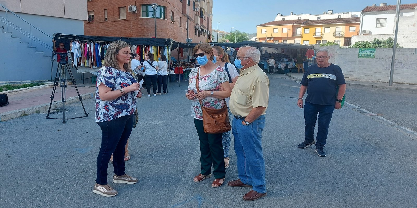 El PSOE lamenta que el mercadillo haya tardado un año en regresar a su ubicación habitual