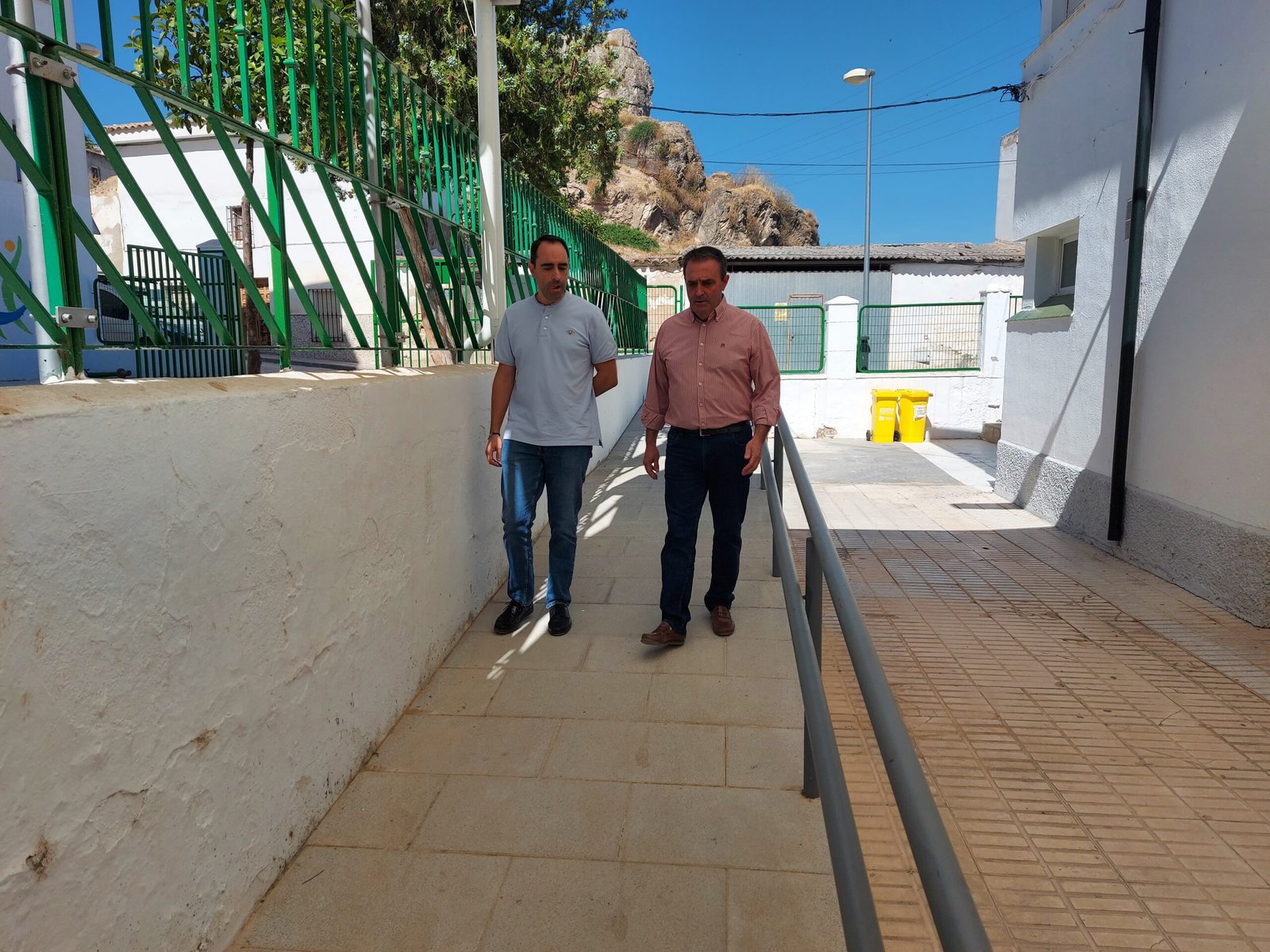 El colegio Santa María de Albendín ya está libre de barreras arquitectónicas