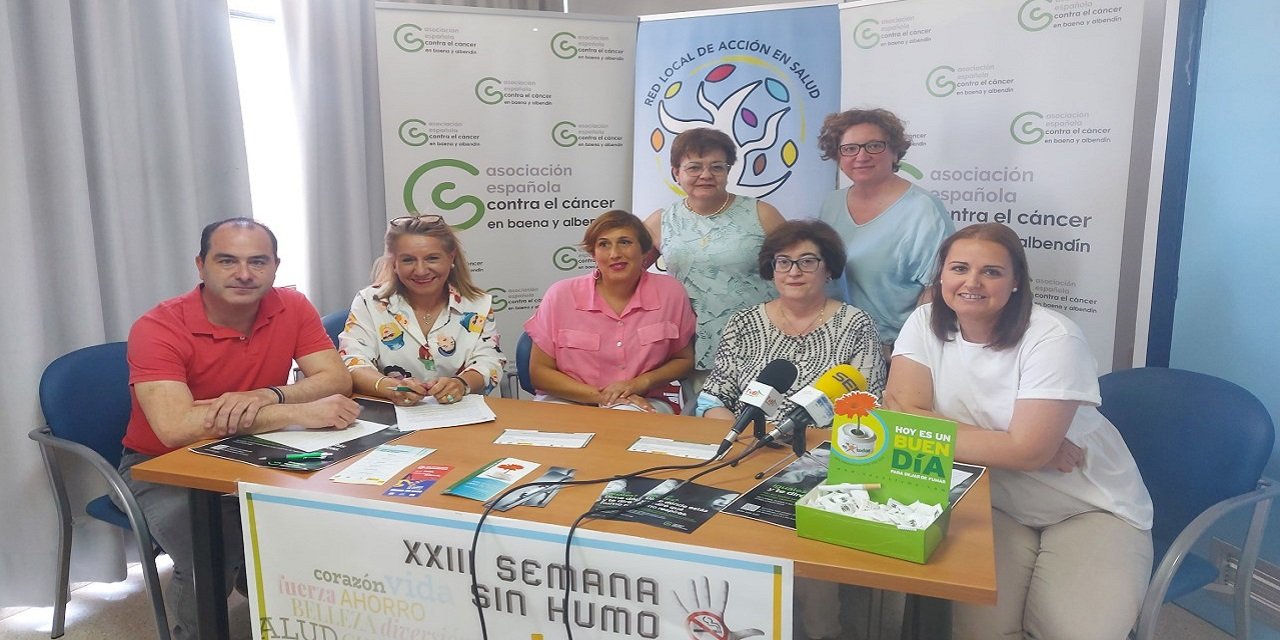 El Día Mundial sin Tabaco se centra en Baena en el peligro del uso del cigarro electrónico