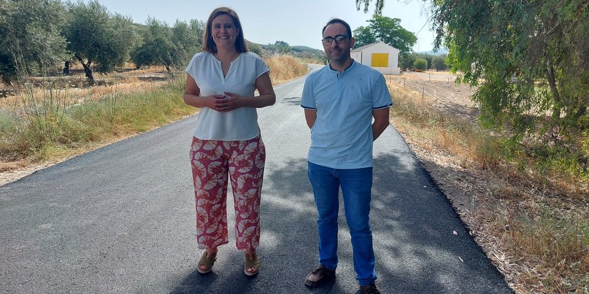 Concluyen los trabajos de asfaltado del Cordel Córdoba-Jaén tras una inversión de 50.000 euros