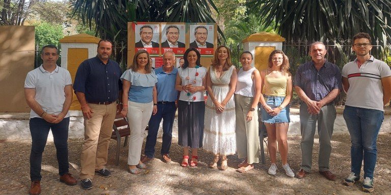 Crespín pide el voto el 19 de junio para escribir “el futuro de Andalucía de la mano del PSOE”