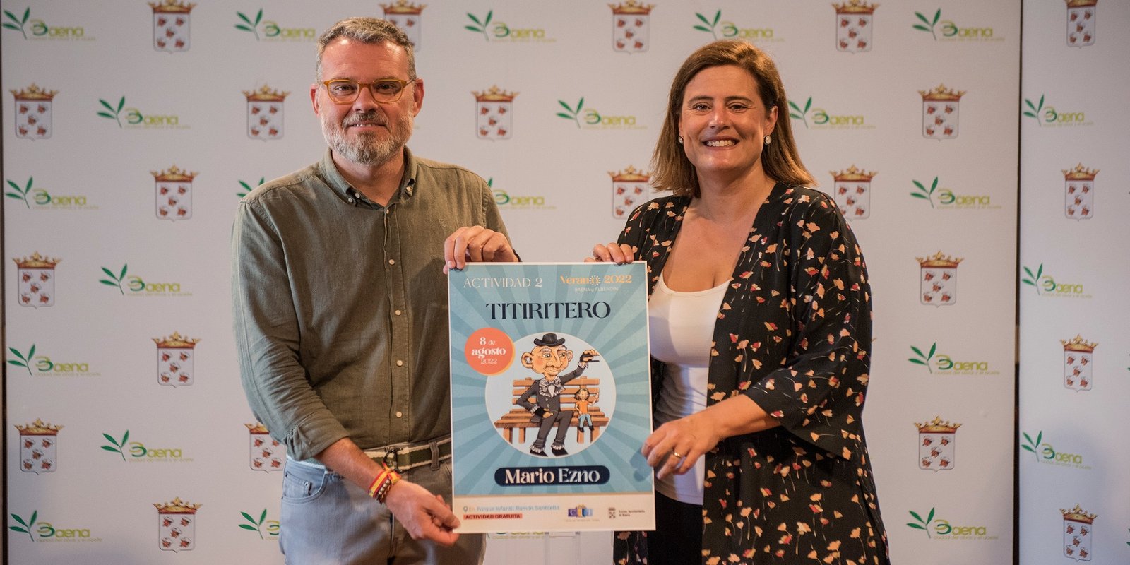 Las actividades de verano continúan en Baena con la visita del titiritero Mario Ezno