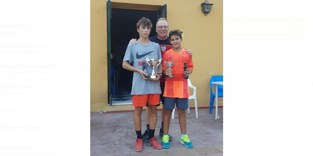 El alevín Alberto Mora se proclama subcampeón del XXX Torneo de Tenis ‘Feria de Priego de Córdoba’