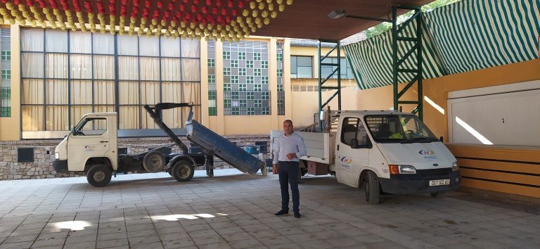 El Ayuntamiento finaliza las obras de emergencia para el arreglo de la cocina y aseos de la caseta municipal