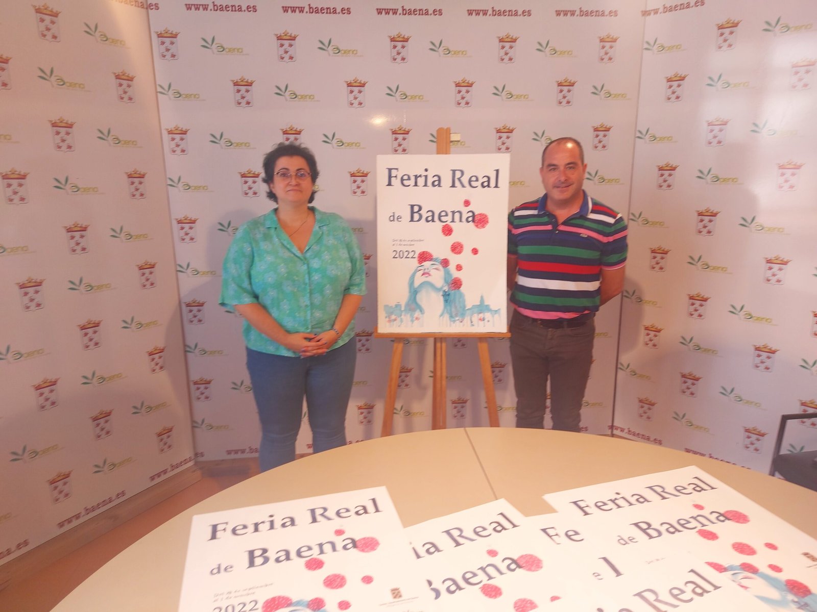 El Ayuntamiento de Baena presenta el cartel anunciador de la Feria Real 2022