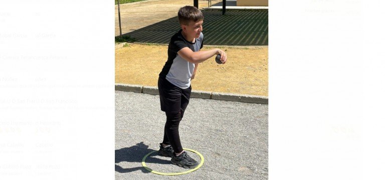 El baenense Junior Moral consigue la clasificación para el Campeonato de Andalucía Juvenil de Petanca