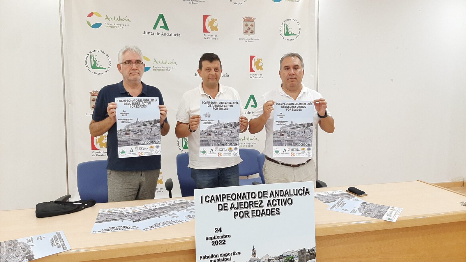 El Pabellón Cubierto de Baena acoge el sábado el Campeonato de Andalucía de ajedrez activo