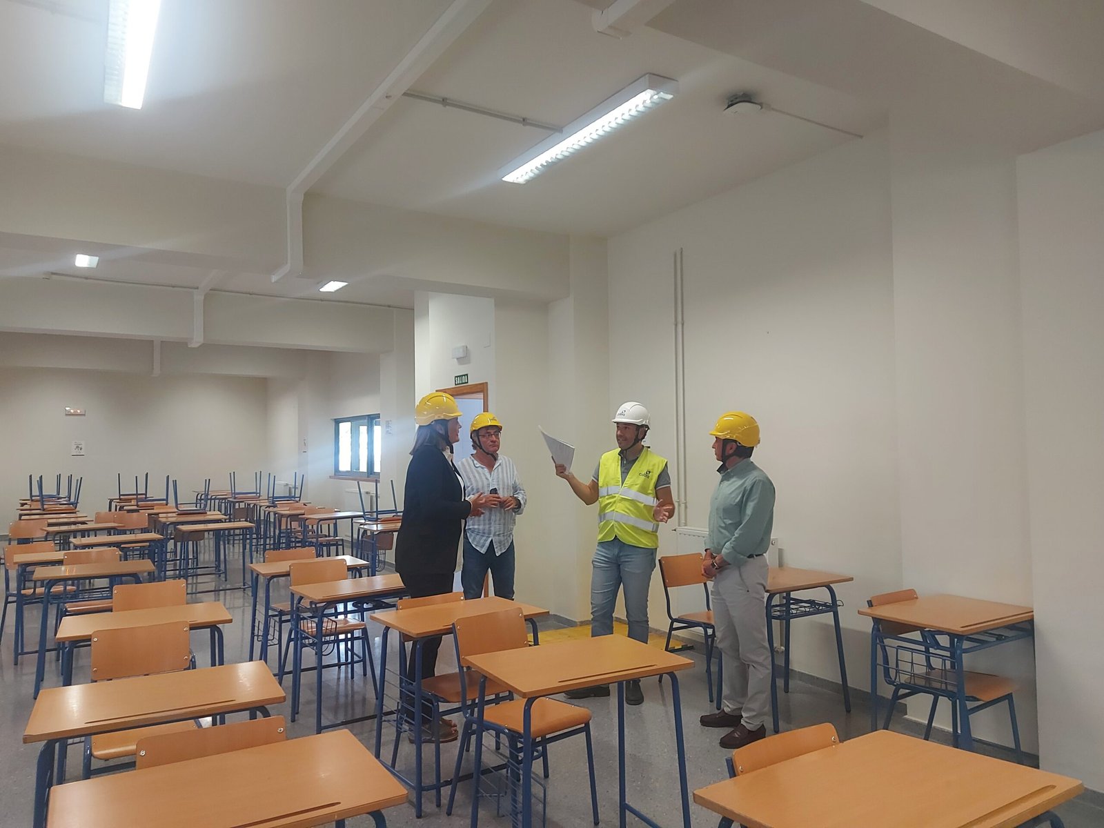 Las obras de bioclimatización del IES Luis Carrillo de Sotomayor finalizarán en diciembre con una inversión de 427.000 euros