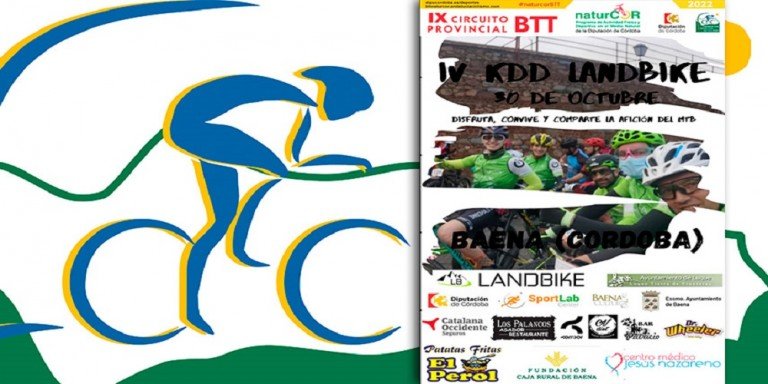 La IV ‘KDD Landbike’ de Baena, antepenúltima cita del IX Circuito Provincial de BTT ‘NaturCor 2022’