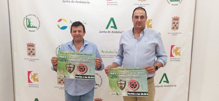 Baena será el municipio invitado en el partido de Liga del Córdoba Futsal Patrimonio ante el Jimbee Cartagena
