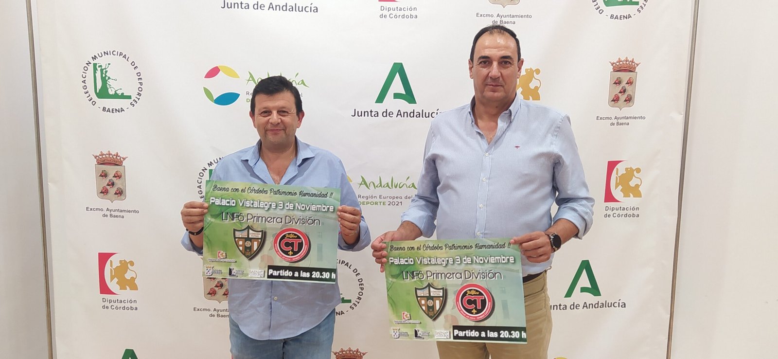 Baena será el municipio invitado en el partido de Liga del Córdoba Futsal Patrimonio ante el Jimbee Cartagena