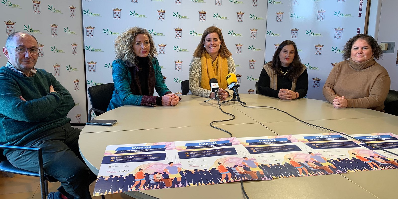 El Ayuntamiento y Futuro Singular organizan en Baena una marcha por la inclusión de las personas con discapacidad