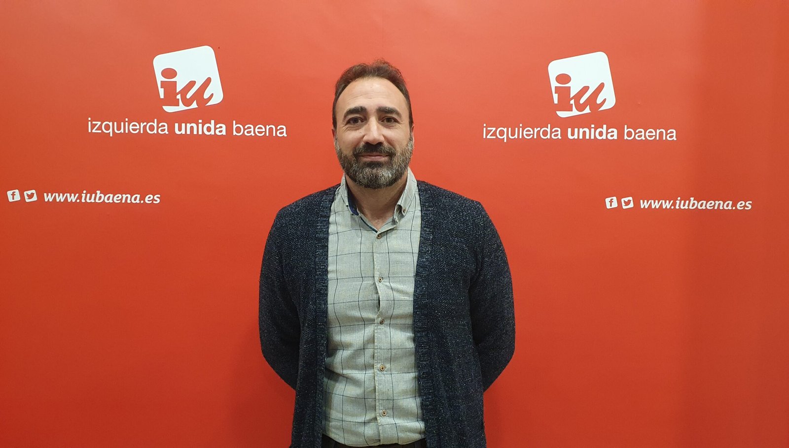 David Bazuelo, elegido candidato de IU a la Alcaldía de Baena para las elecciones locales de 2023