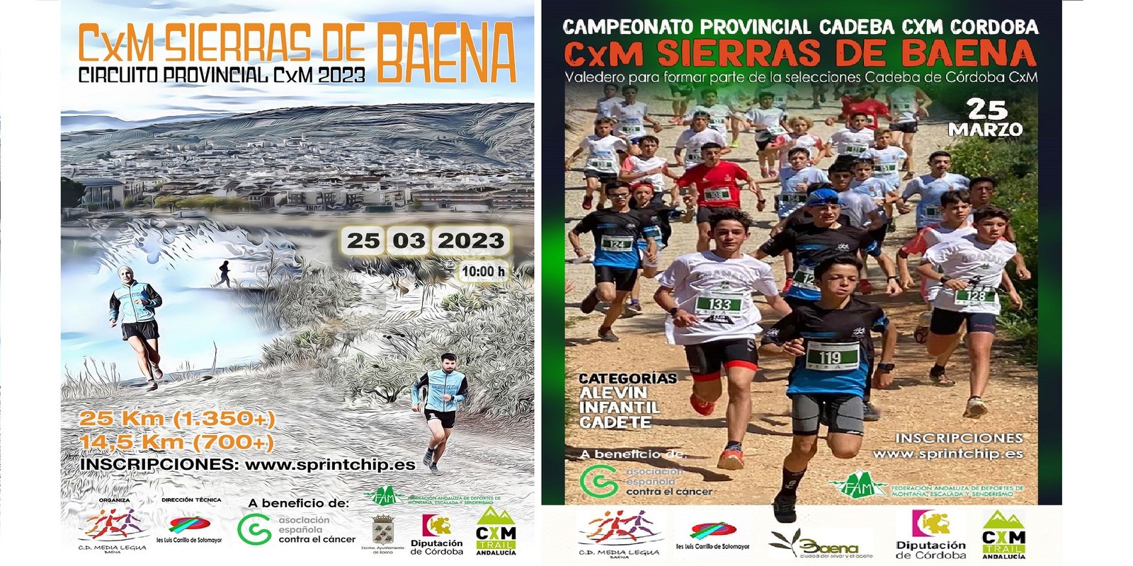 El CD ‘Media Legua’ se suma al VII Circuito Provincial de Carreras por Montaña con la I CxM ‘Sierras de Baena’