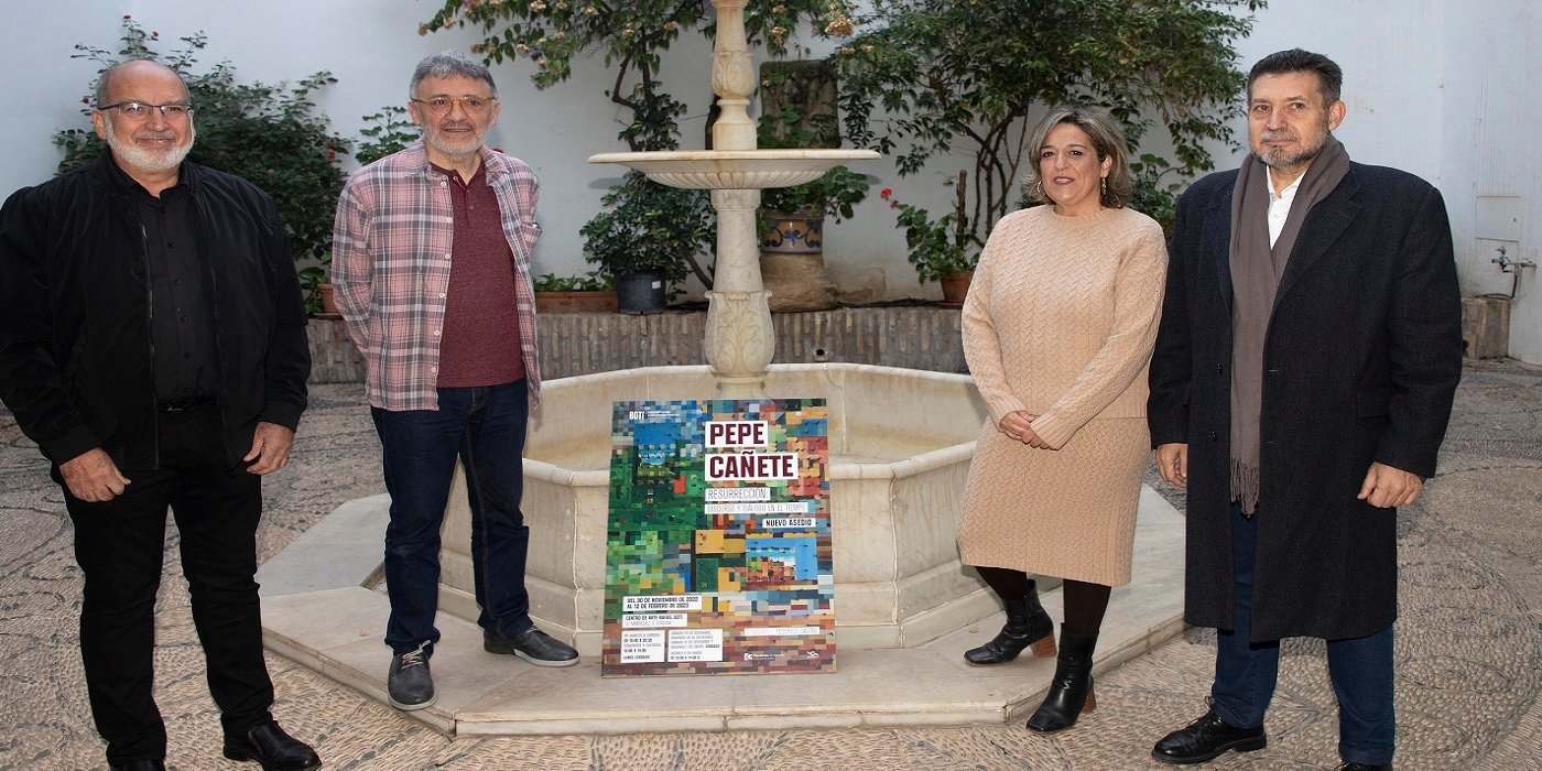 El artista baenense Pepe Cañete expone en la Fundación Botí su proyecto ‘Resurrección: discurso y diálogo en el tiempo. Nuevo asedio’