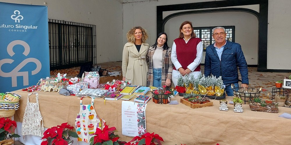 Inaugurado el I Mercado Solidario de la Fundación Futuro Singular