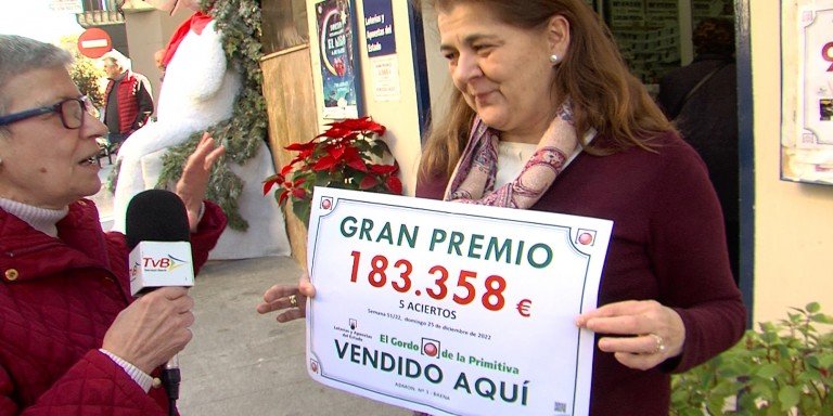 ‘El Gordo de la Primitiva’ deja en Baena un premio de 183.358 euros