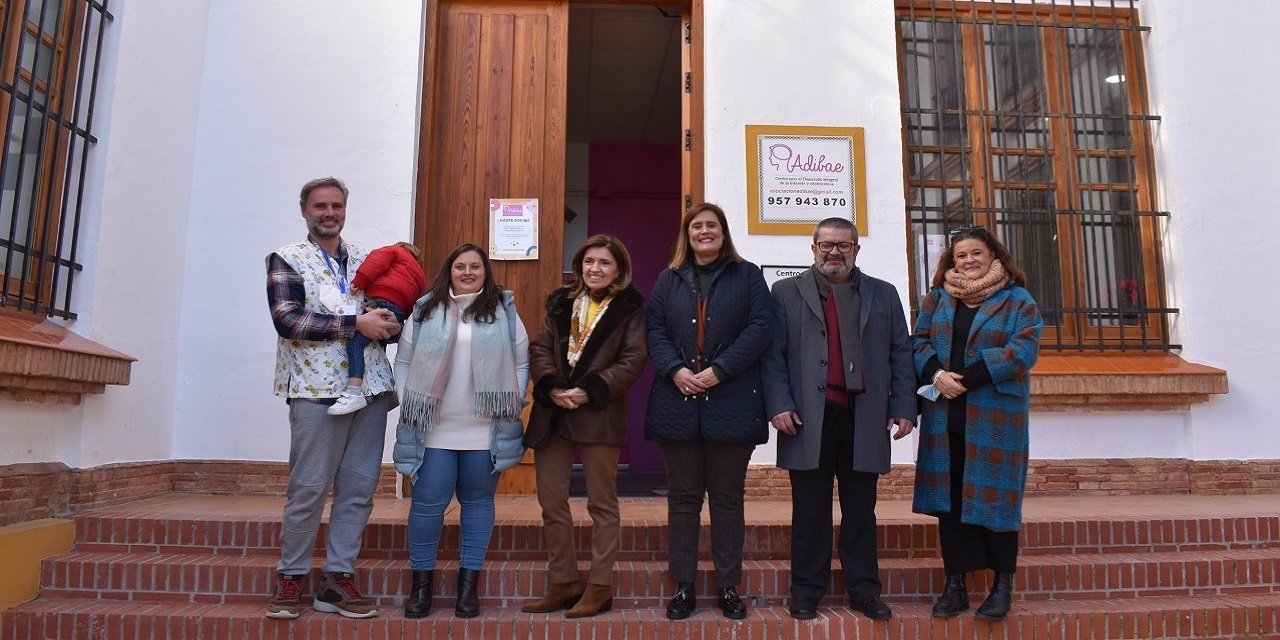 La Junta pone en valor el trabajo realizado por el centro de atención temprana de Adibae en Baena
