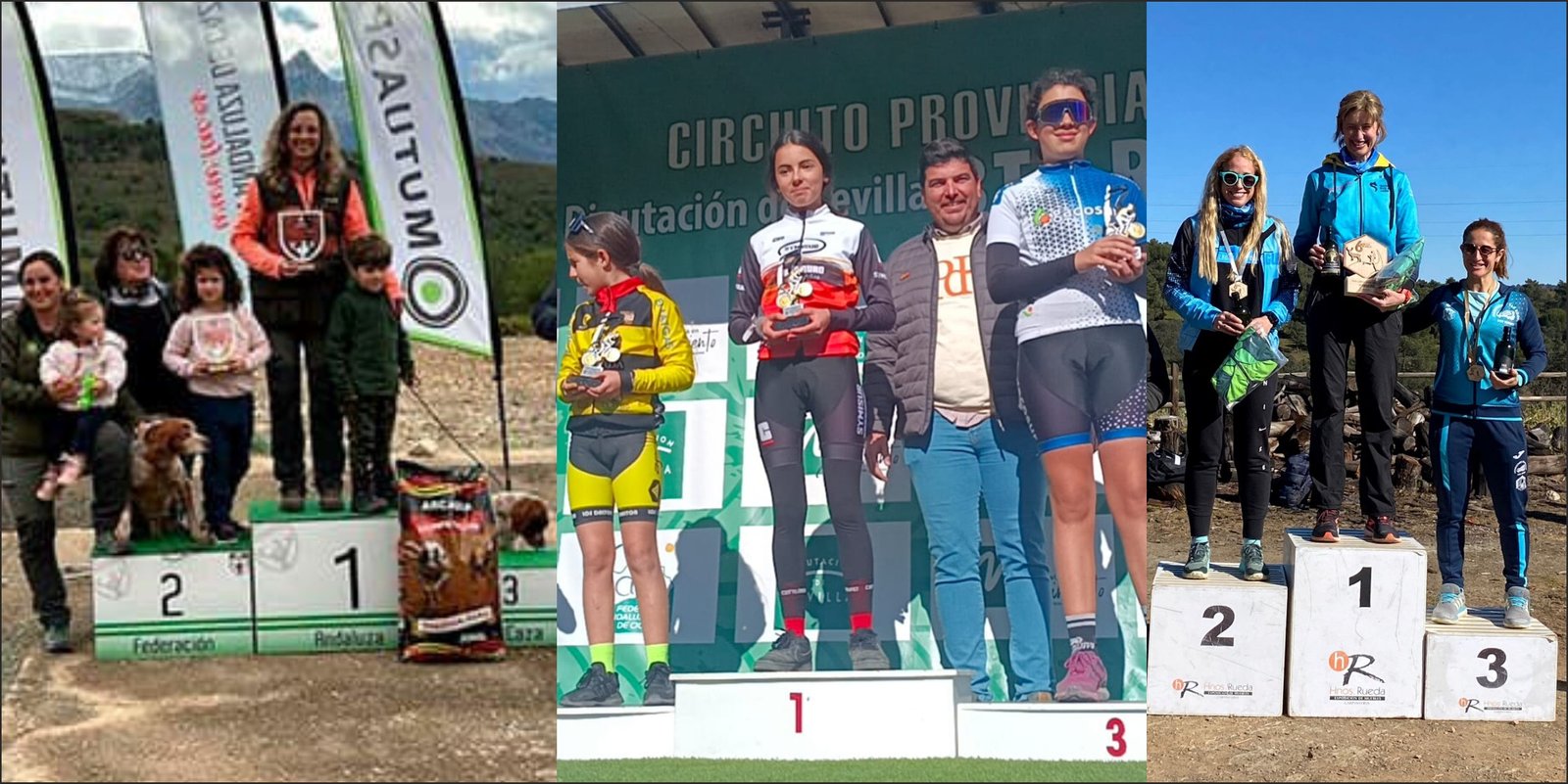 Nuevo fin de semana de éxitos para el deporte femenino baenense