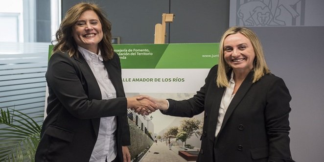 La calle Amador de los Ríos pasará a ser plataforma única de prioridad peatonal