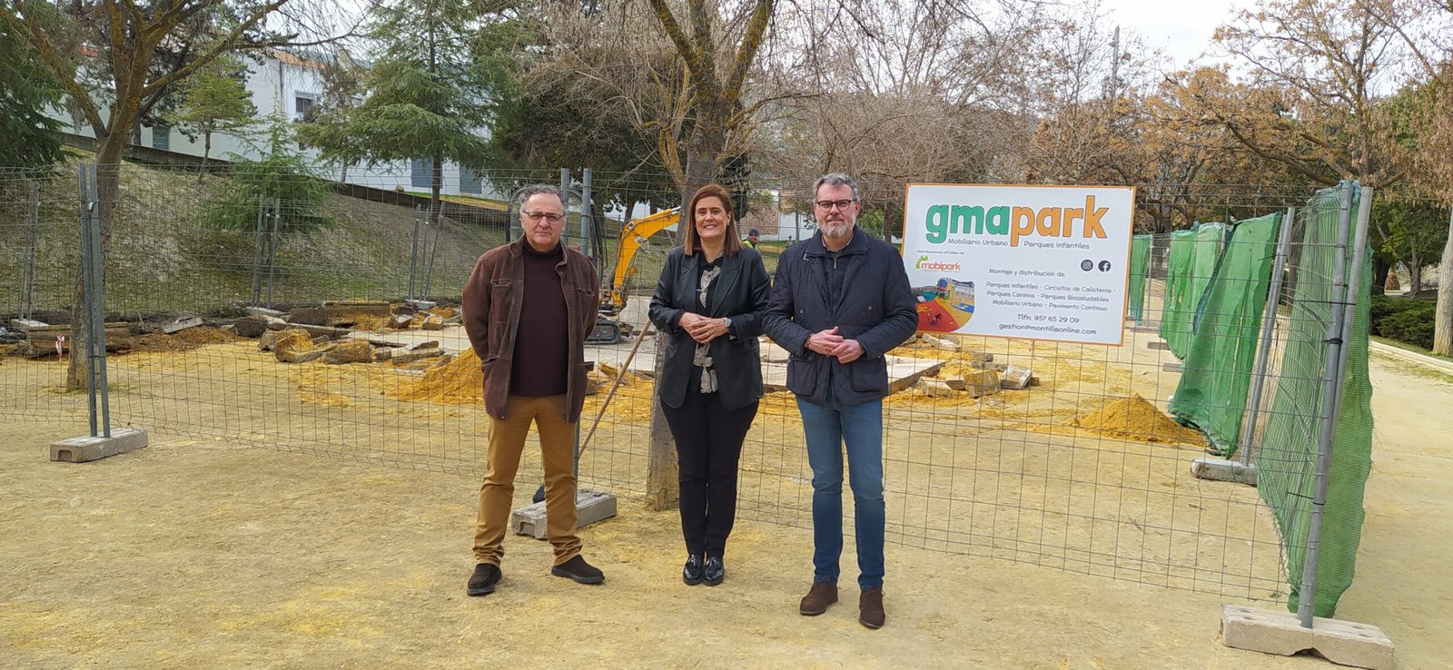 Comienzan las obras de mejora del parque infantil de La Cañada con una inversión de 47.000 euros