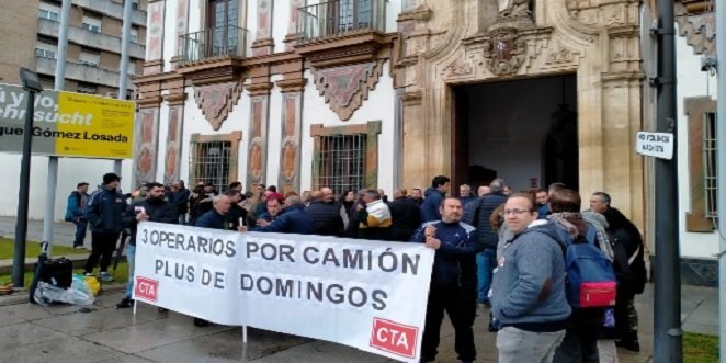 CTA reclama a la Diputación mejoras laborales y salariales para los trabajadores de subcontratas de Epremasa