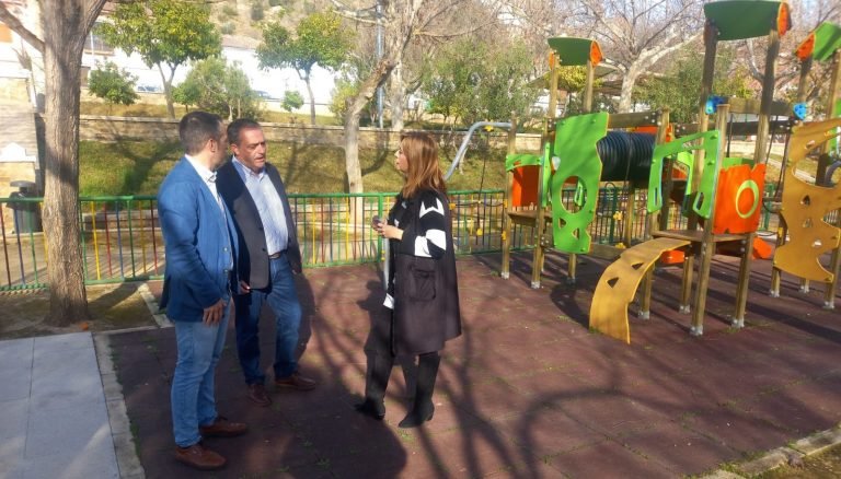 La Diputación financia la mejora del parque municipal de Albendín con el Plan Córdoba 15