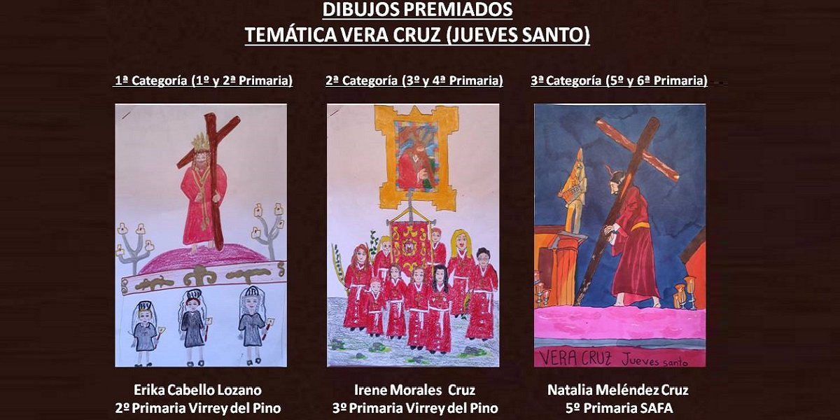 La Vera Cruz da a conocer los dibujos ganadores del X Concurso memorial ‘Mari Ángeles Carreras Gálvez’