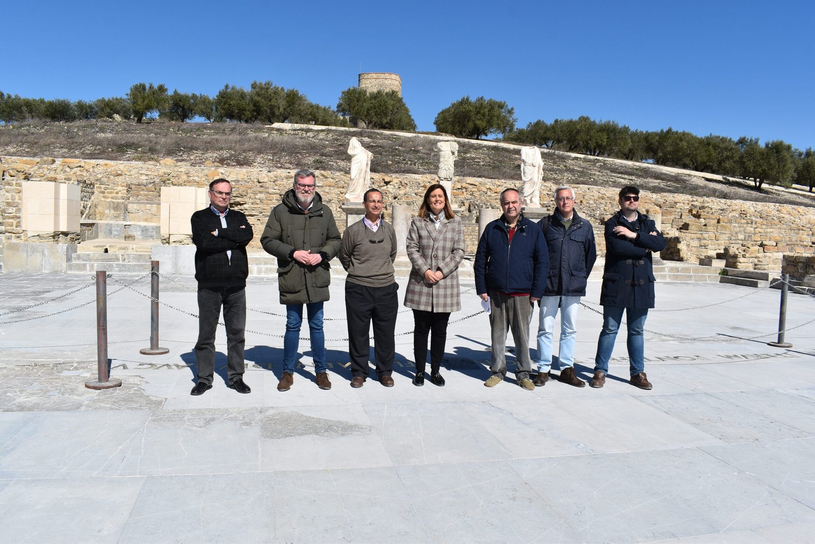 El foro de Torreparedones recupera la funcionalidad que tenía hace 2.000 años