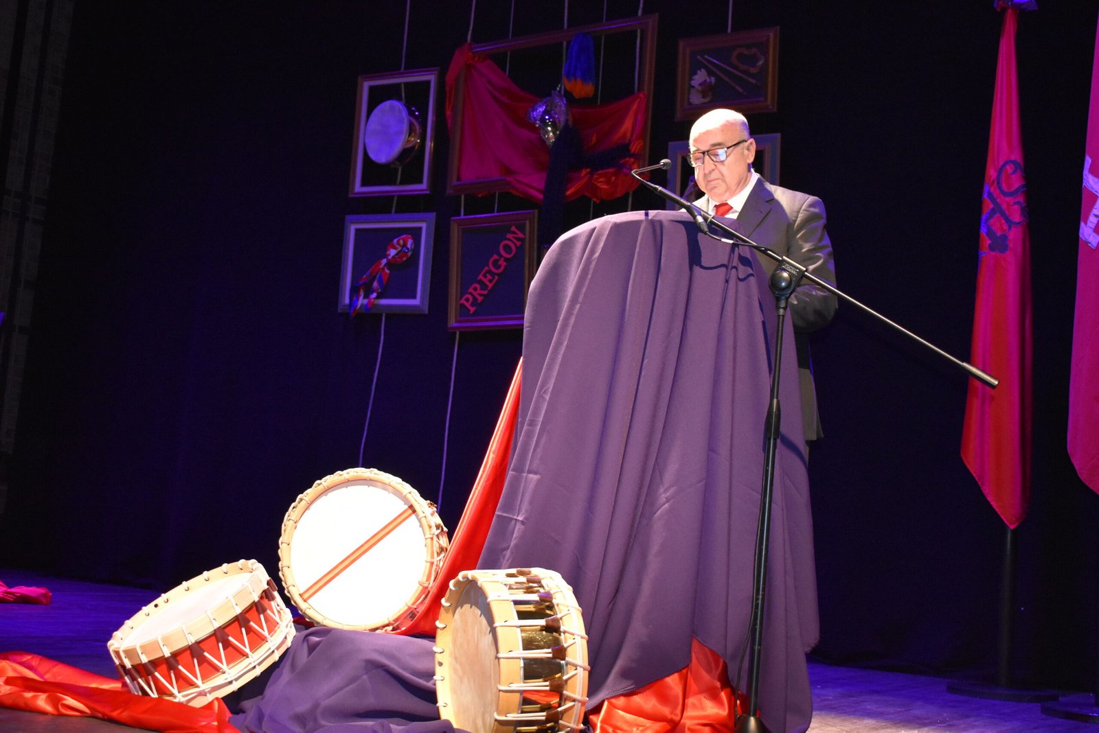 Tambor y sentir cofrade en la XX Exaltación al Judío de Baena