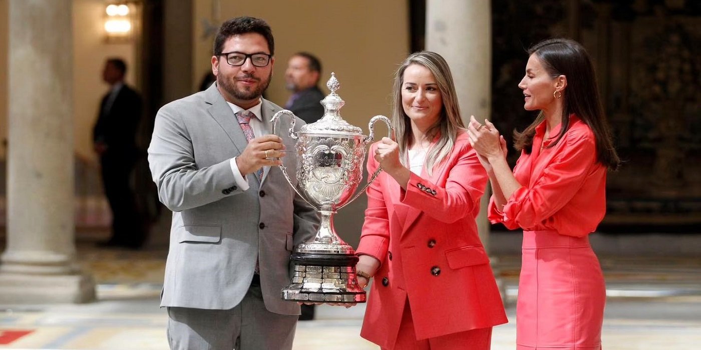 Fátima Gálvez recibe la Copa Barón de Güell en los Premios Nacionales del Deporte
