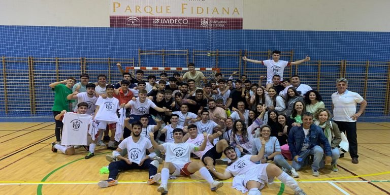 El Ciudad de Baena juvenil se proclama campeón de liga y jugará el play-off de ascenso a 1ª División Andaluza de fútbol sala