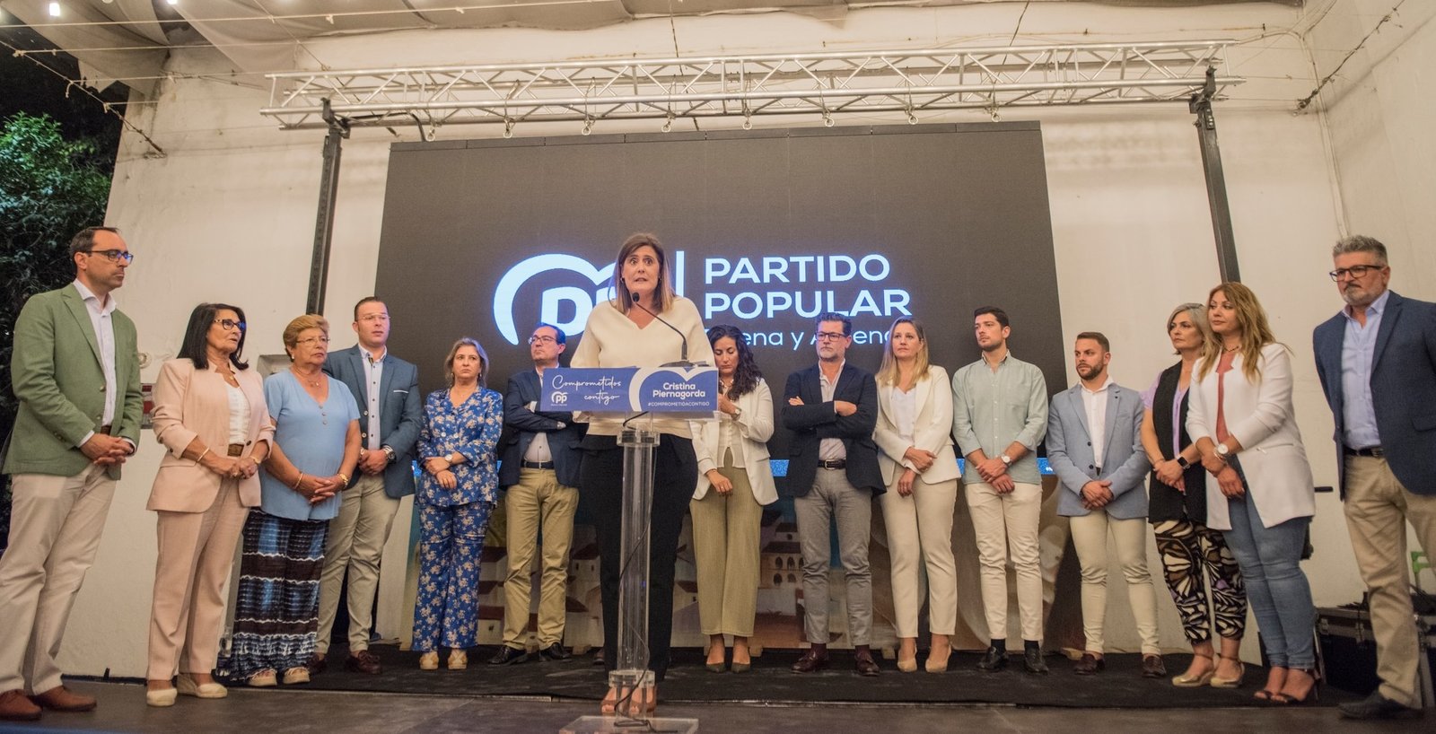 Las formaciones de PP y VOX en Baena presentan sus candidaturas de forma oficial