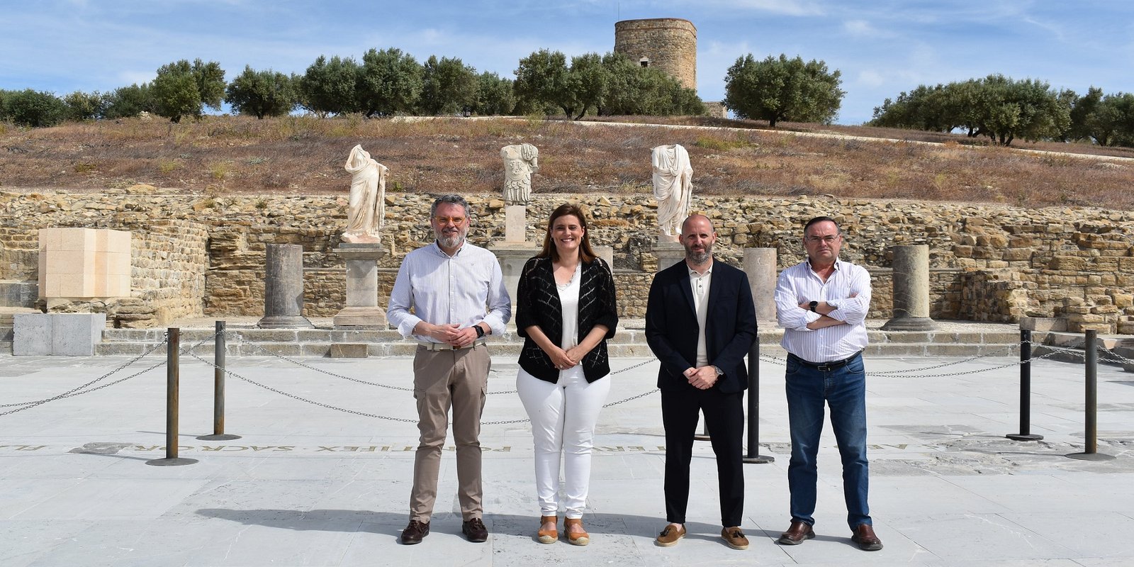 Unos trabajos de prospección confirman la existencia de un teatro en Torreparedones