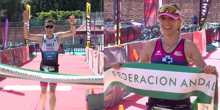 José Luis Dávila y Nieves Cantos consiguen la victoria en el III Triatlón ‘Ciudad de Baena’