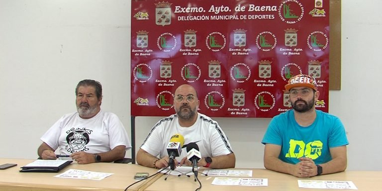 Deportes presenta el I Maratón de fútbol sala ‘Ciudad de Baena’ y la programación de actividades acuáticas para el verano 2023
