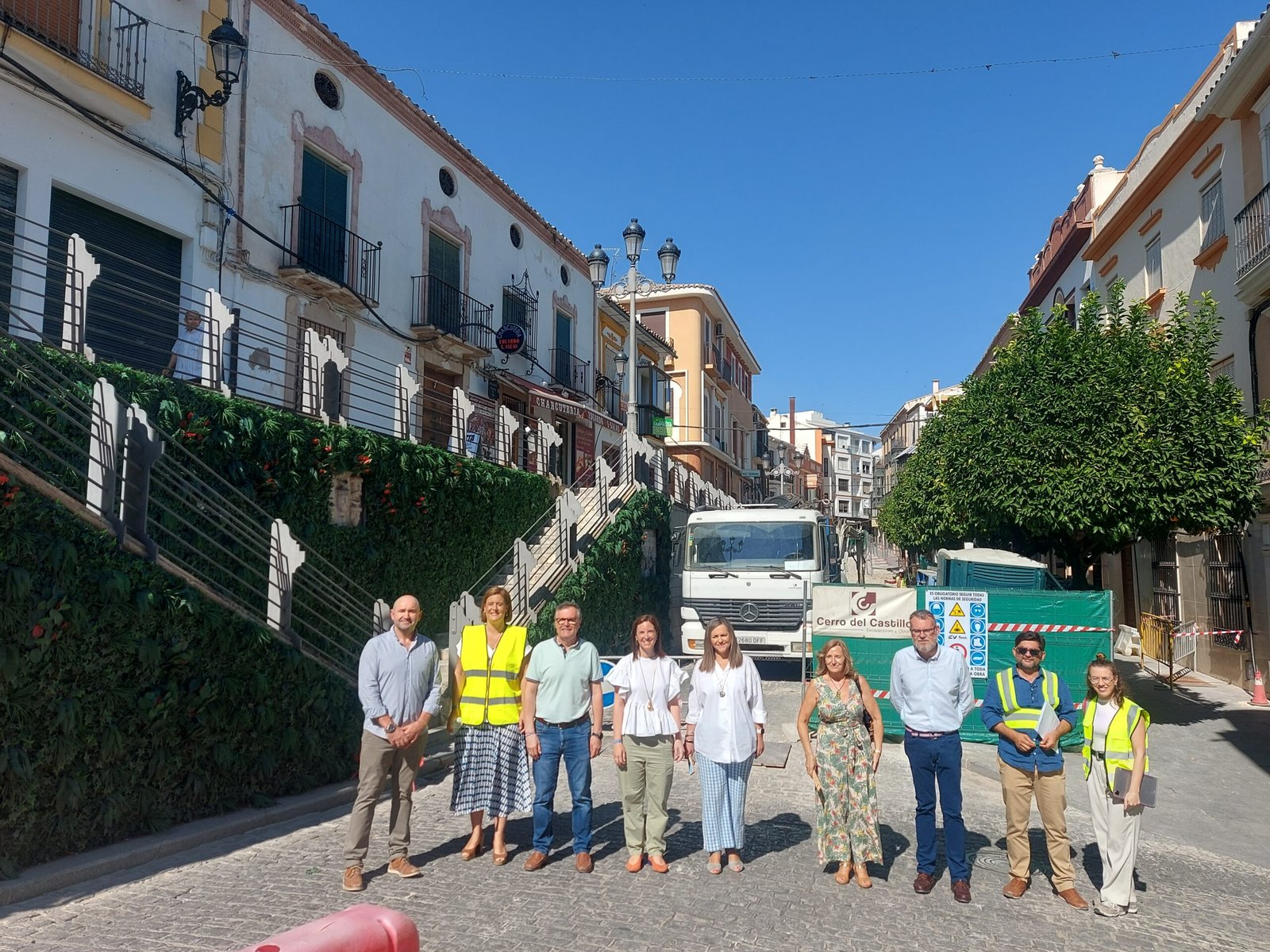 Las obras de la calle Amador de los Ríos deberán estar concluidas a finales de año