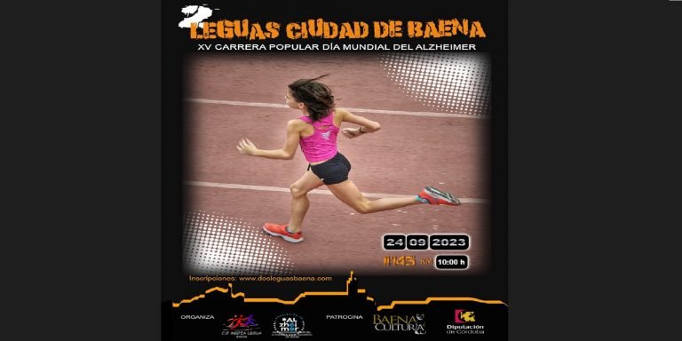 El CD Media Legua abre las inscripciones para las 2 Leguas ‘Ciudad de Baena’ que se disputará el 24 de septiembre