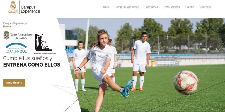 El Ayuntamiento de Baena oferta 15 becas para participar en el Campus Experience de la Fundación Real Madrid