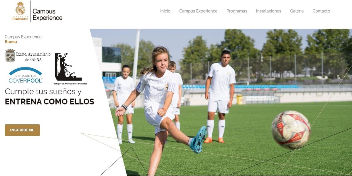 El Ayuntamiento de Baena oferta 15 becas para participar en el Campus Experience de la Fundación Real Madrid