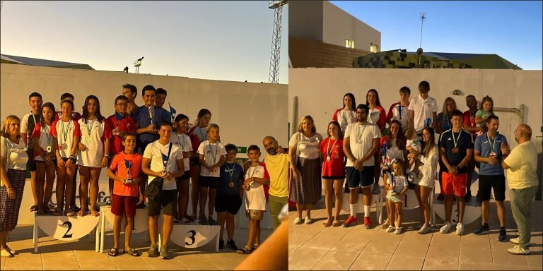 ‘Aquaducks’ y ‘Los Corredores de Olas’ se llevan la victoria en las XXXI ‘12 Horas de Natación’ de Baena