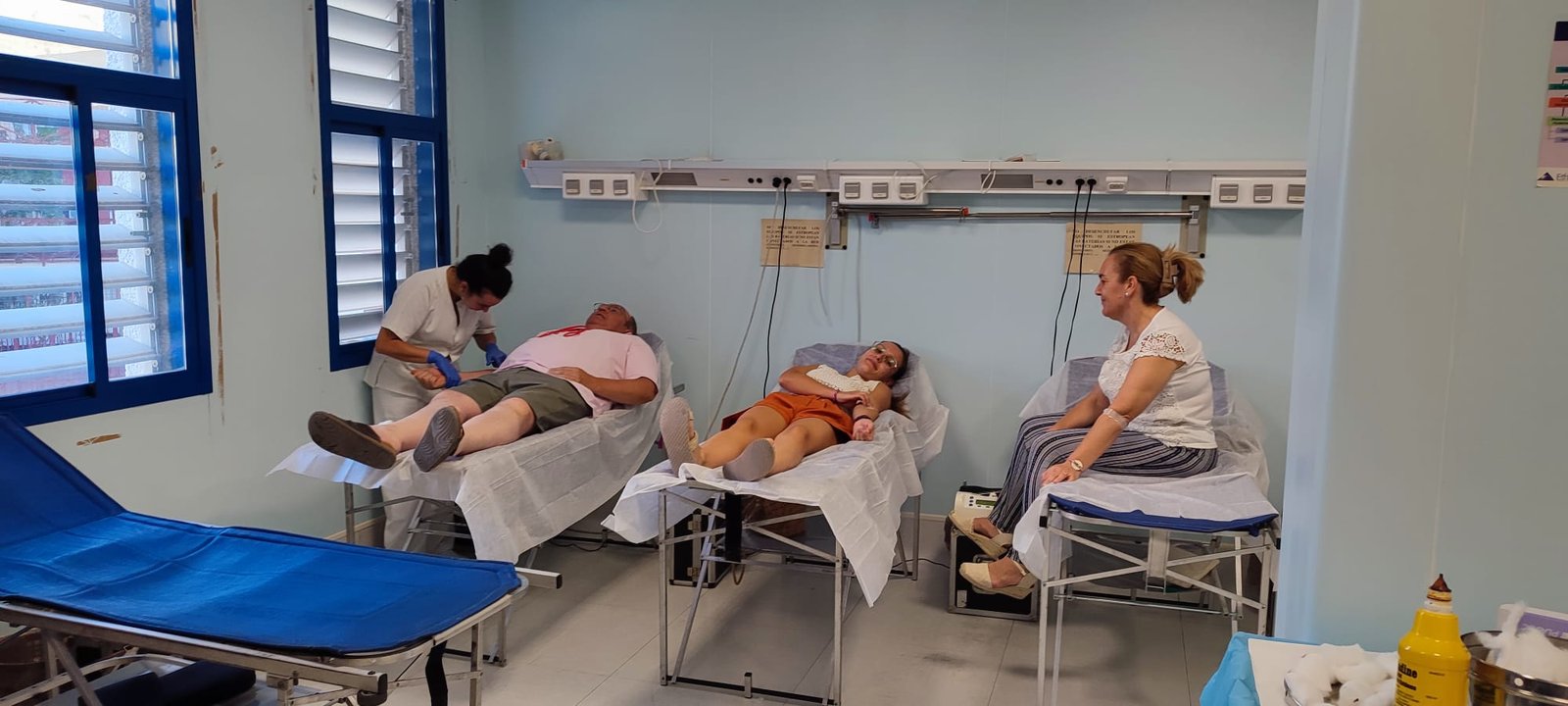 Un total de 190 baenenses acuden a donar sangre en agosto aumentando la cifra respecto a 2023