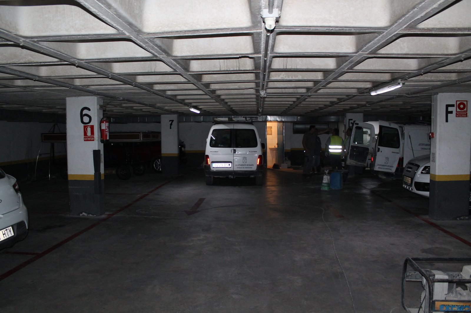 El Ayuntamiento de Baena inicia las obras de mejora para abrir el parking de Guadalupe