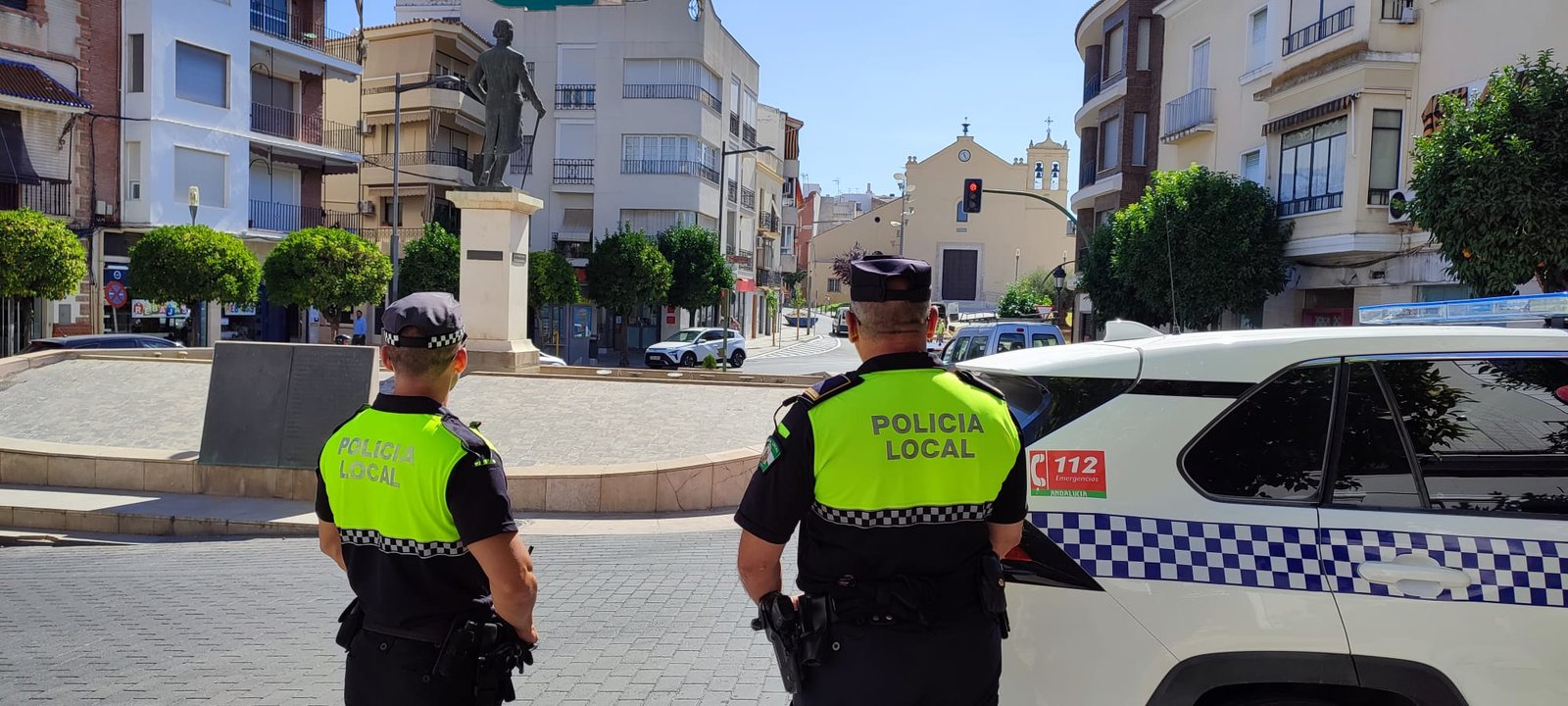 La Policía Local de Baena detiene al presunto autor de un robo de cable de alumbrado público