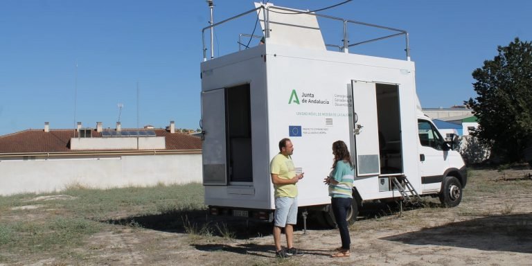 La Junta instala en Baena un medidor móvil para comprobar la calidad del aire