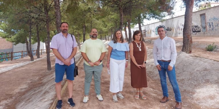Baena cuenta ya con un parque biosaludable en la zona del polígono de Quiebracostillas y el Juncal