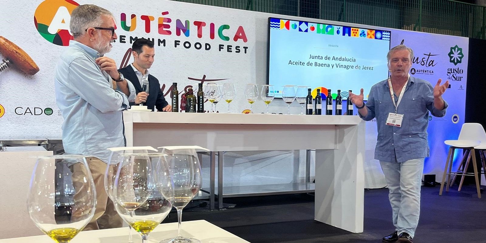 DOP Baena y Vinagres de Jerez presentan la ‘Gran Vinagreta Coupage’ en el Auténtica Food Fest
